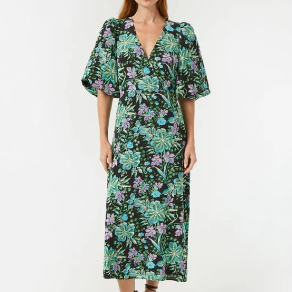 RHODE Ina Dress in Hibiscus